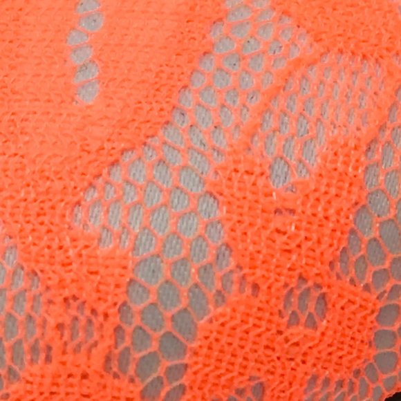 J CREW FACTORY LACE UPTOWN BALLET FLATS LOW HEEL FLAMINGO NEON ORANGE 9.5 EASTER - Picture 3 of 16